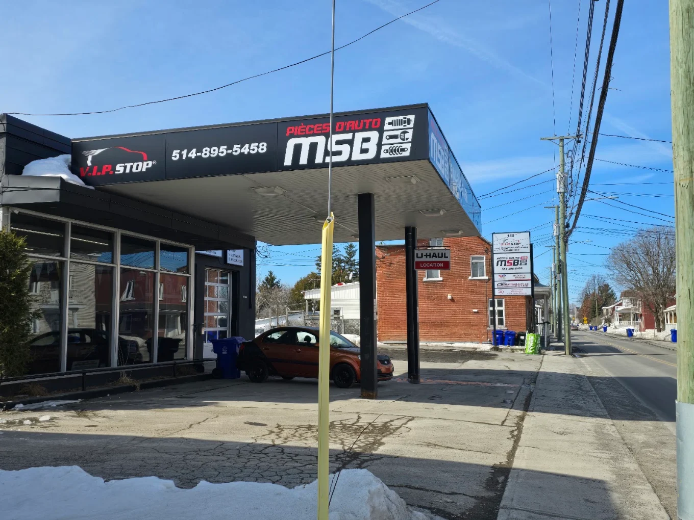 Comptoir Pièces d'Auto MSB — 155 Rang Saint-Jacques