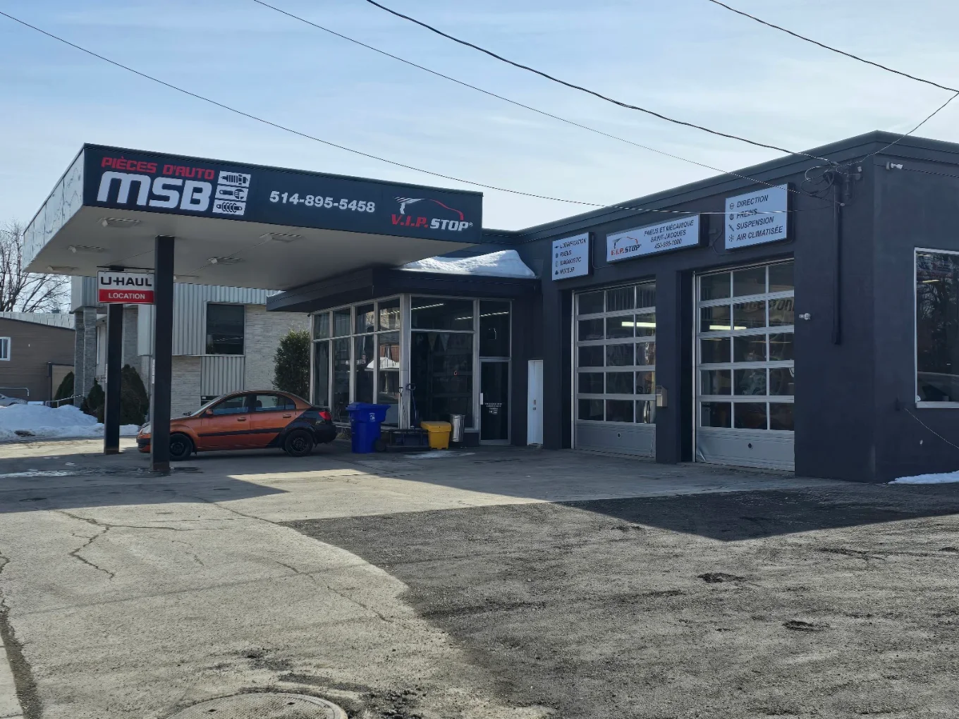 Pièces d'Auto MSB et V.I.P. Stop — Saint-Jacques QC
